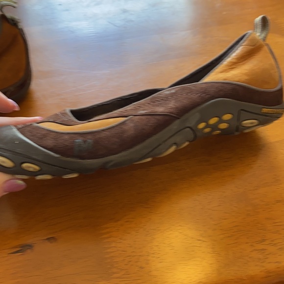 Merrell Carousel Brown Performance Flats 8 VGUC - Picture 4 of 13